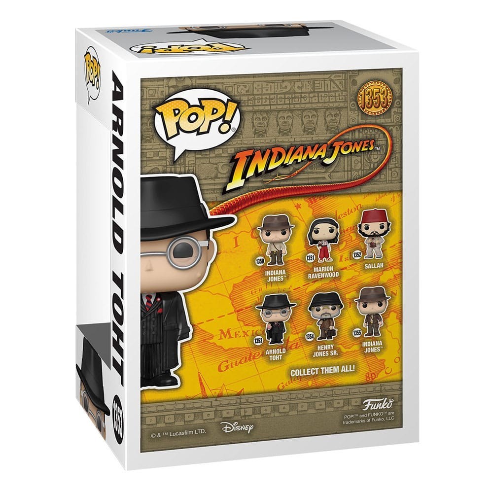 FUNKO FUNKO POP! INDIANA JONES ARNOLD TOHT BOBBLE HEAD KNOCKER FIGURE