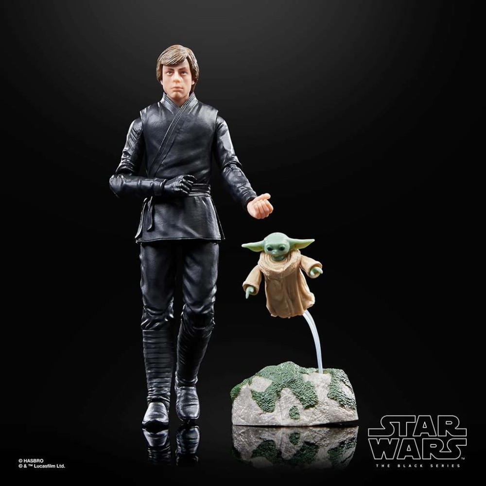 HASBRO STAR WARS THE BLACK SERIES LUKE AND GROGU ACTION FIGURE
