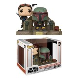 FUNKO STAR WARS POP! MOMENTS BOBA FETT AND FENNEC ON THRONE VINYL BOBBLE-HEAD FIGURE DIORAMA