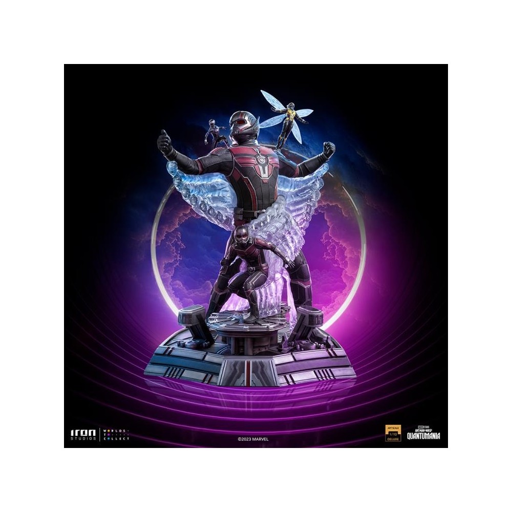 ANT-MAN AND THE WASP QUANTUMANIA ART SCALE DELUXE 1/10 STATUA FIGURE IRON STUDIOS