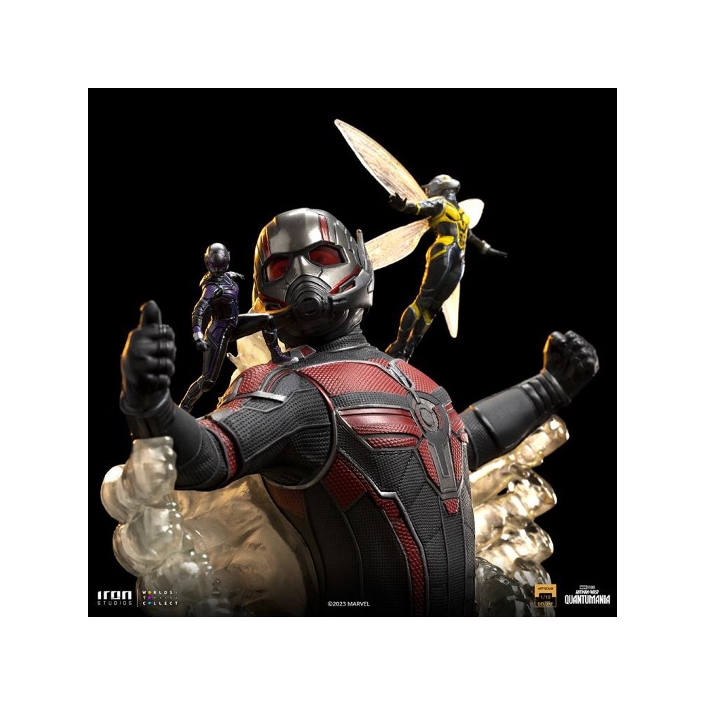 IRON STUDIOS ANT-MAN AND THE WASP QUANTUMANIA ART SCALE DELUXE 1/10 STATUE FIGURE
