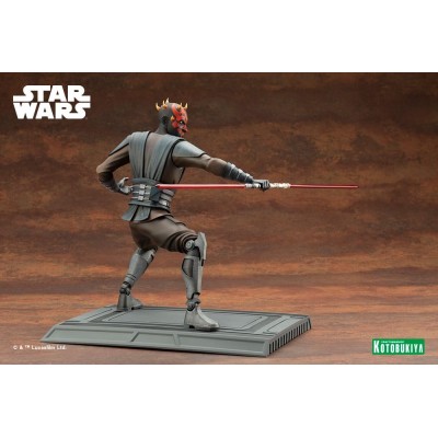 STAR WARS THE CLONE WARS DARTH MAUL ARTFX STATUA FIGURE KOTOBUKIYA