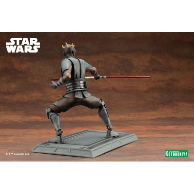 KOTOBUKIYA STAR WARS THE CLONE WARS DARTH MAUL ARTFX STATUE FIGURE