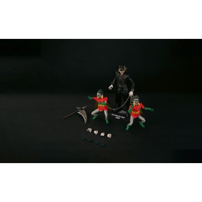 DARK NIGHTS METAL THE BATMAN WHO LAUGHS AND ROBIN DAH-063DX ACTION FIGURES BEAST KINGDOM
