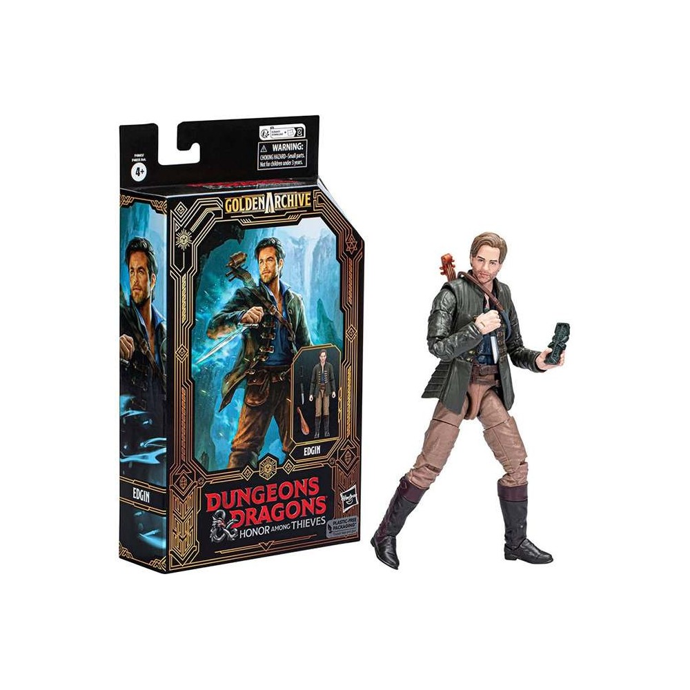 HASBRO DUNGEONS & DRAGONS: HONOR AMONG THIEVES EDGIN GOLDEN ARCHIVE ACTION FIGURE