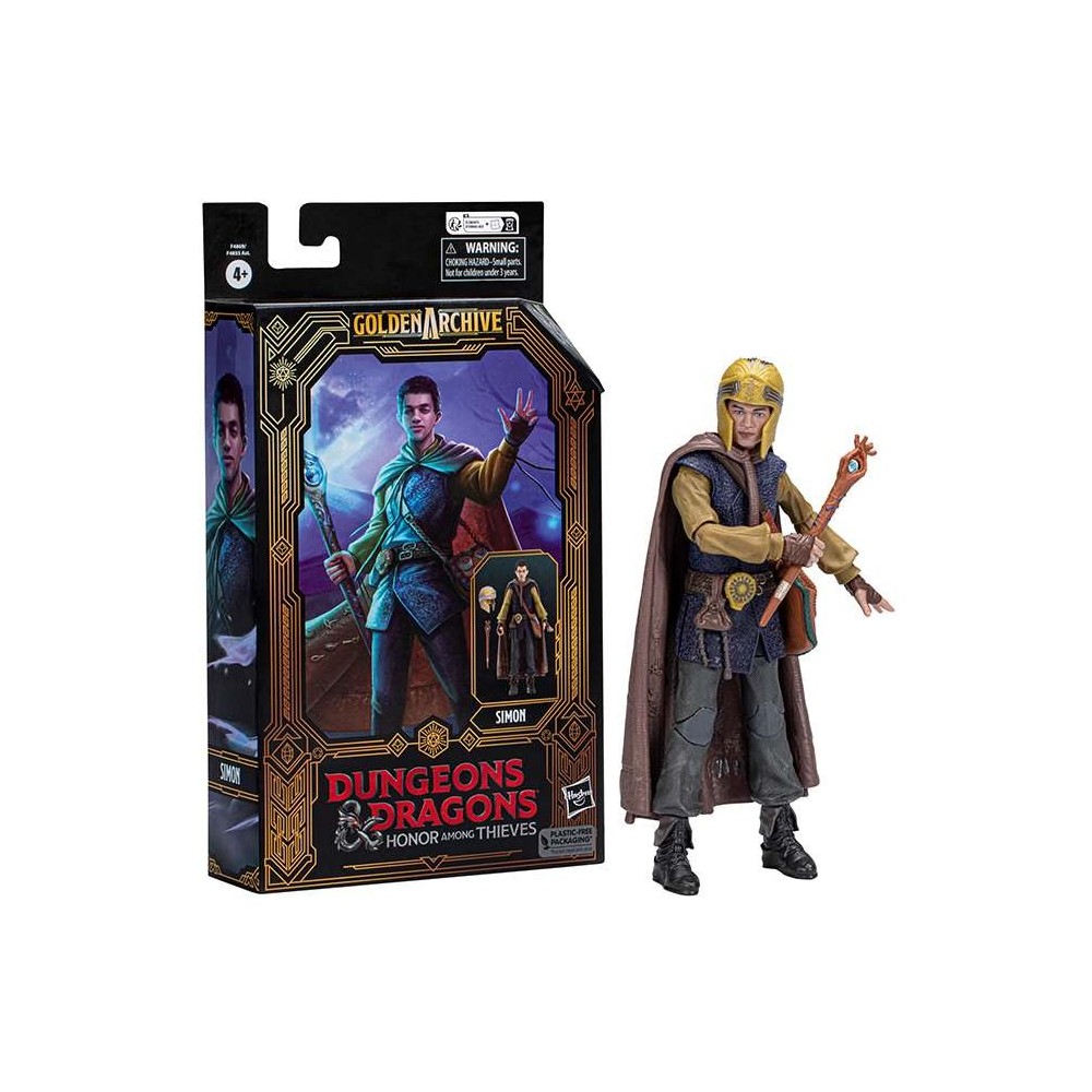 HASBRO DUNGEONS & DRAGONS: HONOR AMONG THIEVES SIMON GOLDEN ARCHIVE ACTION FIGURE