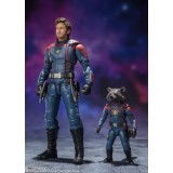 BANDAI GUARDIANS OF THE GALAXY 3 STAR-LORD AND ROCKET RACCOON S.H. FIGUARTS ACTION FIGURE