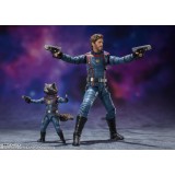 BANDAI GUARDIANS OF THE GALAXY 3 STAR-LORD AND ROCKET RACCOON S.H. FIGUARTS ACTION FIGURE