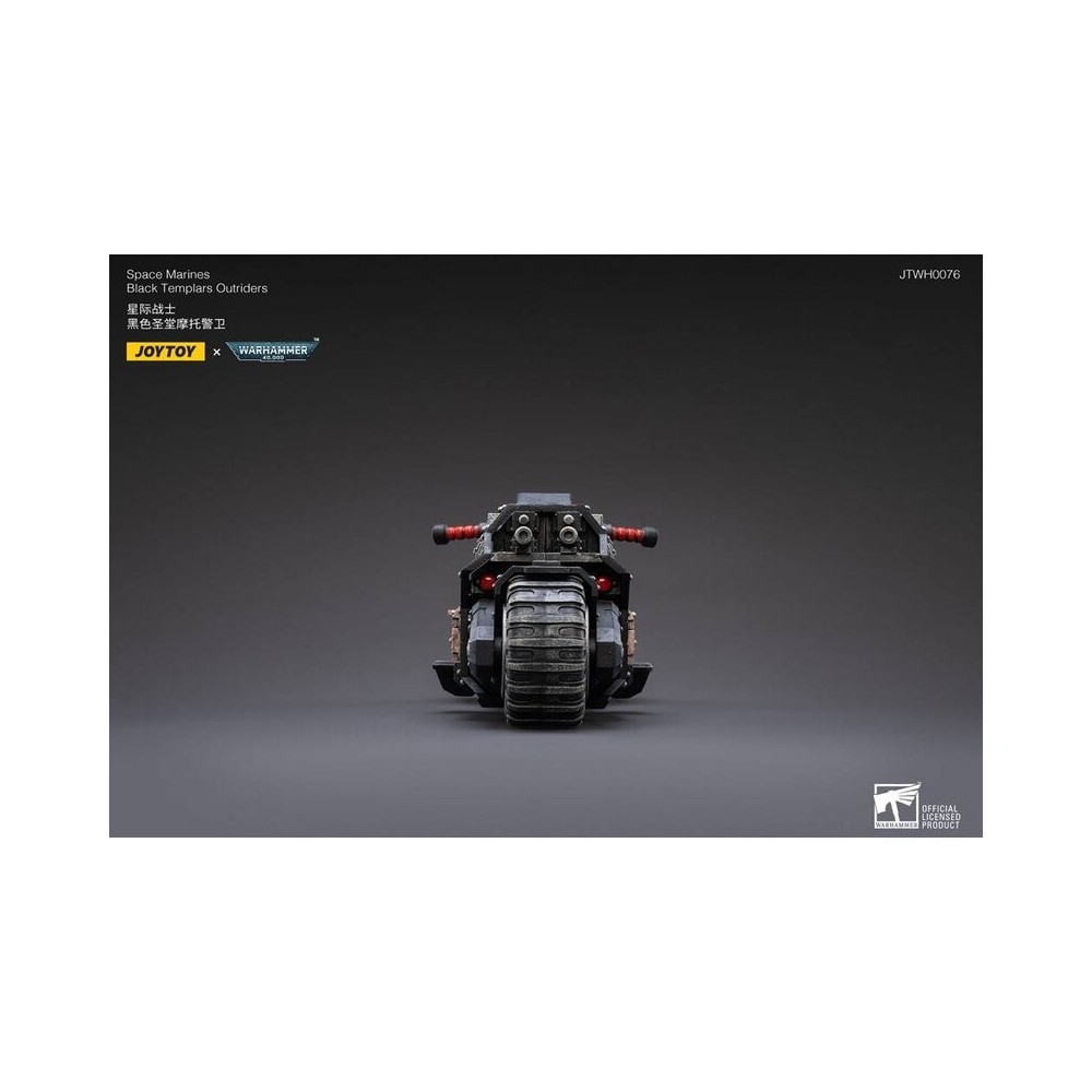 WARHAMMER 40000 BLACK TEMPLARS OUTRIDERS MOTORCYCLE ACTION FIGURE JOY TOY (CN)