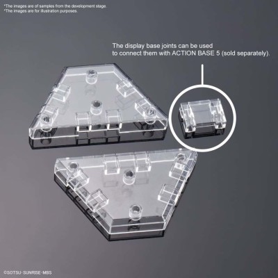 HIGH GRADE HG THE WITCH FROM MERCURY WEAPON DISPLAY BASE 1/144 MODEL KIT BANDAI