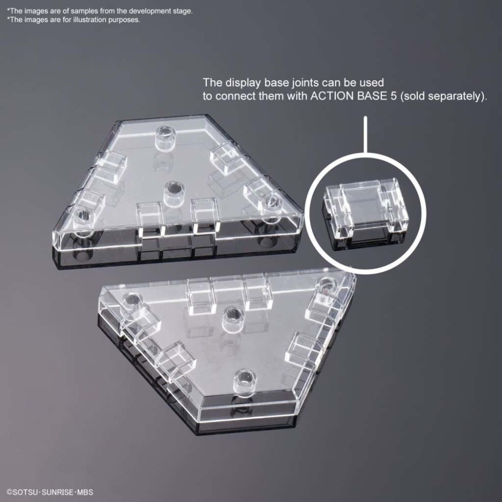 HIGH GRADE HG THE WITCH FROM MERCURY WEAPON DISPLAY BASE 1/144 MODEL KIT BANDAI