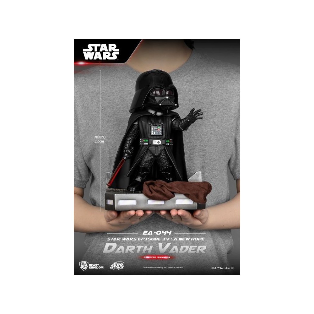 STAR WARS A NEW HOPE DARTH VADER EGG ATTACK ACTION FIGURE BEAST KINGDOM