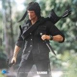 FIRST BLOOD PART II SUPER EXQUISITE JOHN RAMBO ACTION FIGURE HIYA TOYS