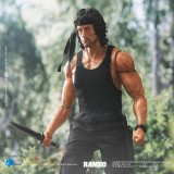 FIRST BLOOD PART II SUPER EXQUISITE JOHN RAMBO ACTION FIGURE HIYA TOYS