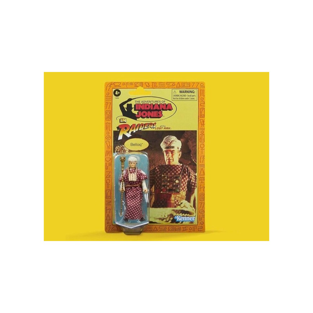 HASBRO INDIANA JONES RETRO BELLOQ ACTION FIGURE