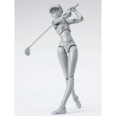 BANDAI BODY CHAN SPORTS DELUXE SET BIRDIE S.H. FIGUARTS ACTION FIGURE