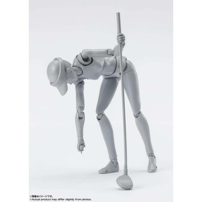 BANDAI BODY CHAN SPORTS DELUXE SET BIRDIE S.H. FIGUARTS ACTION FIGURE