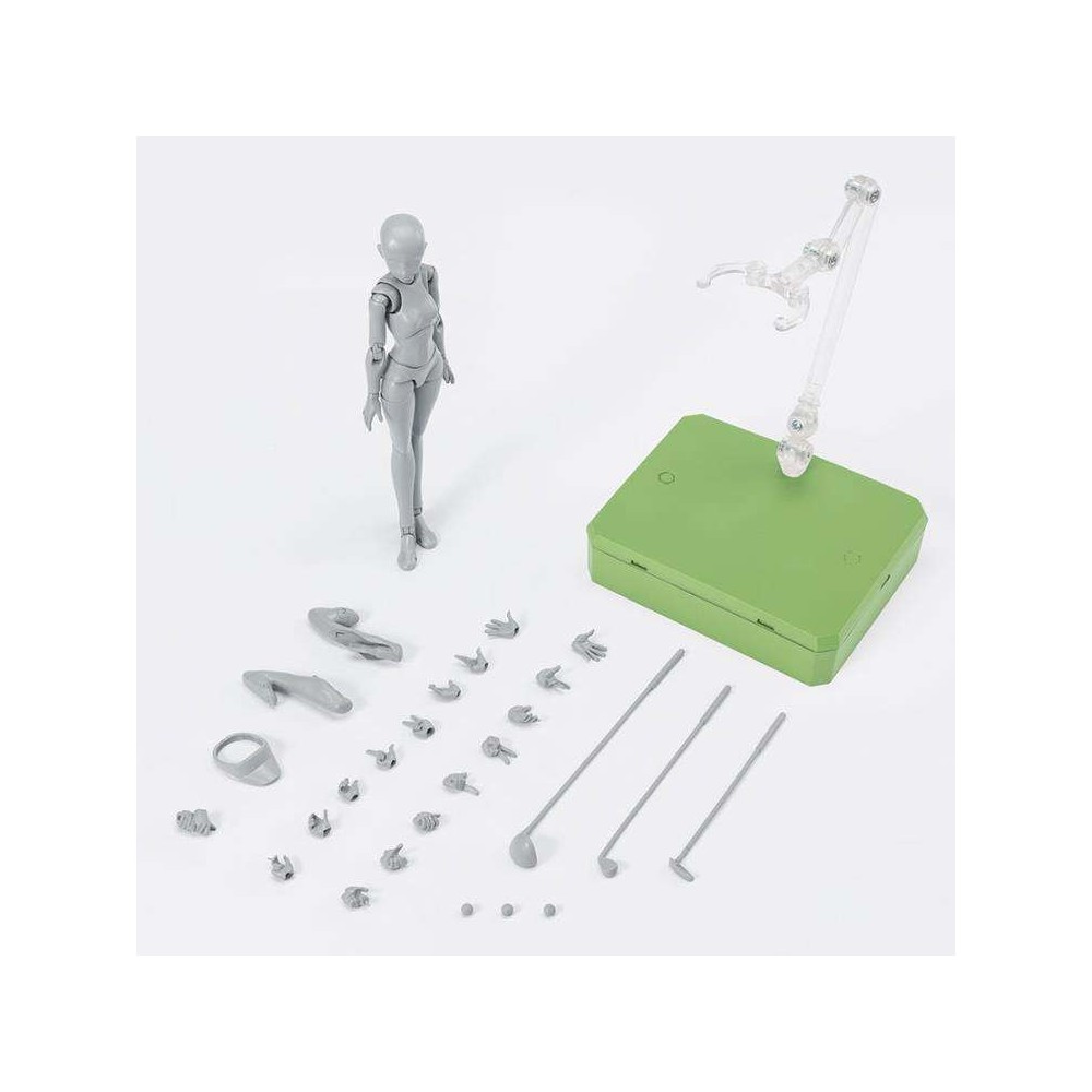 BANDAI BODY CHAN SPORTS DELUXE SET BIRDIE S.H. FIGUARTS ACTION FIGURE