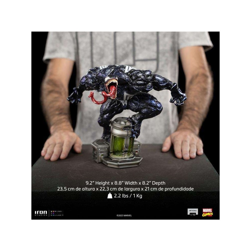 IRON STUDIOS MARVEL COMICS VENOM BDS ART SCALE 1/10 STATUE FIGURE