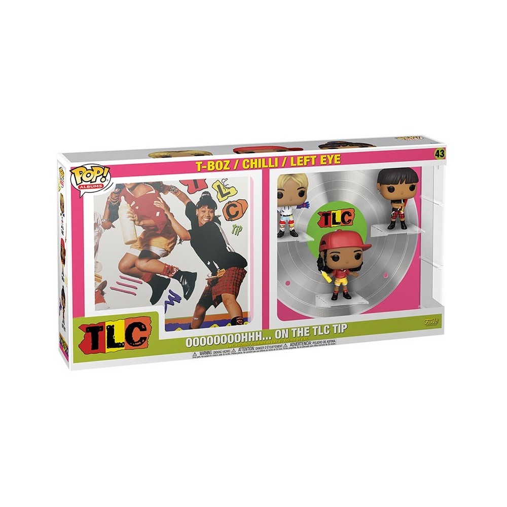 FUNKO FUNKO POP! ALBUMS TLC ON THE TLC TIP DELUXE 3-PACK BOBBLE HEAD KNOCKER FIGURE