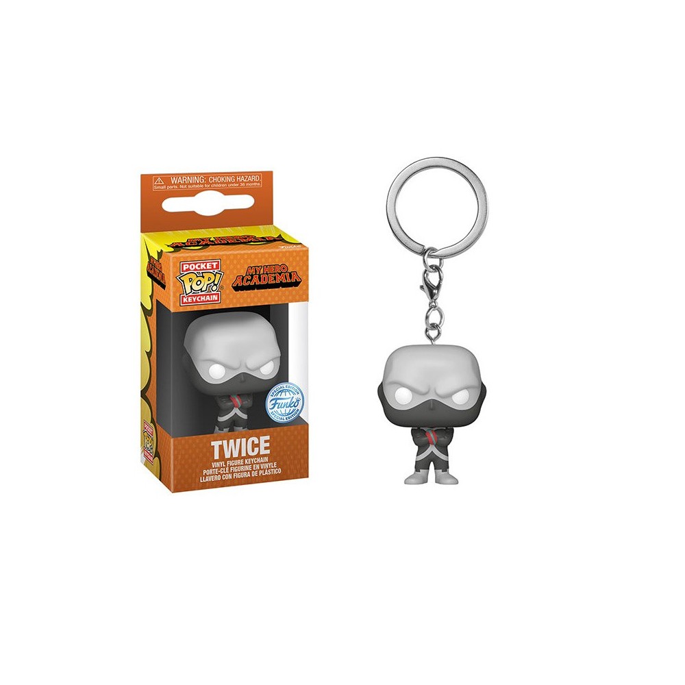FUNKO MY HERO ACADEMA POCKET POP! TWICE KEYCHAIN