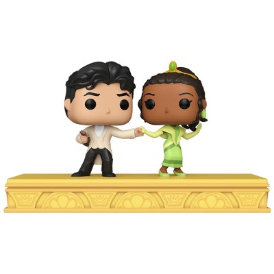 DISNEY 100 POP! MOMENT TIANA E NAVEEN VINYL BOBBLE-HEAD FIGURE DIORAMA FUNKO