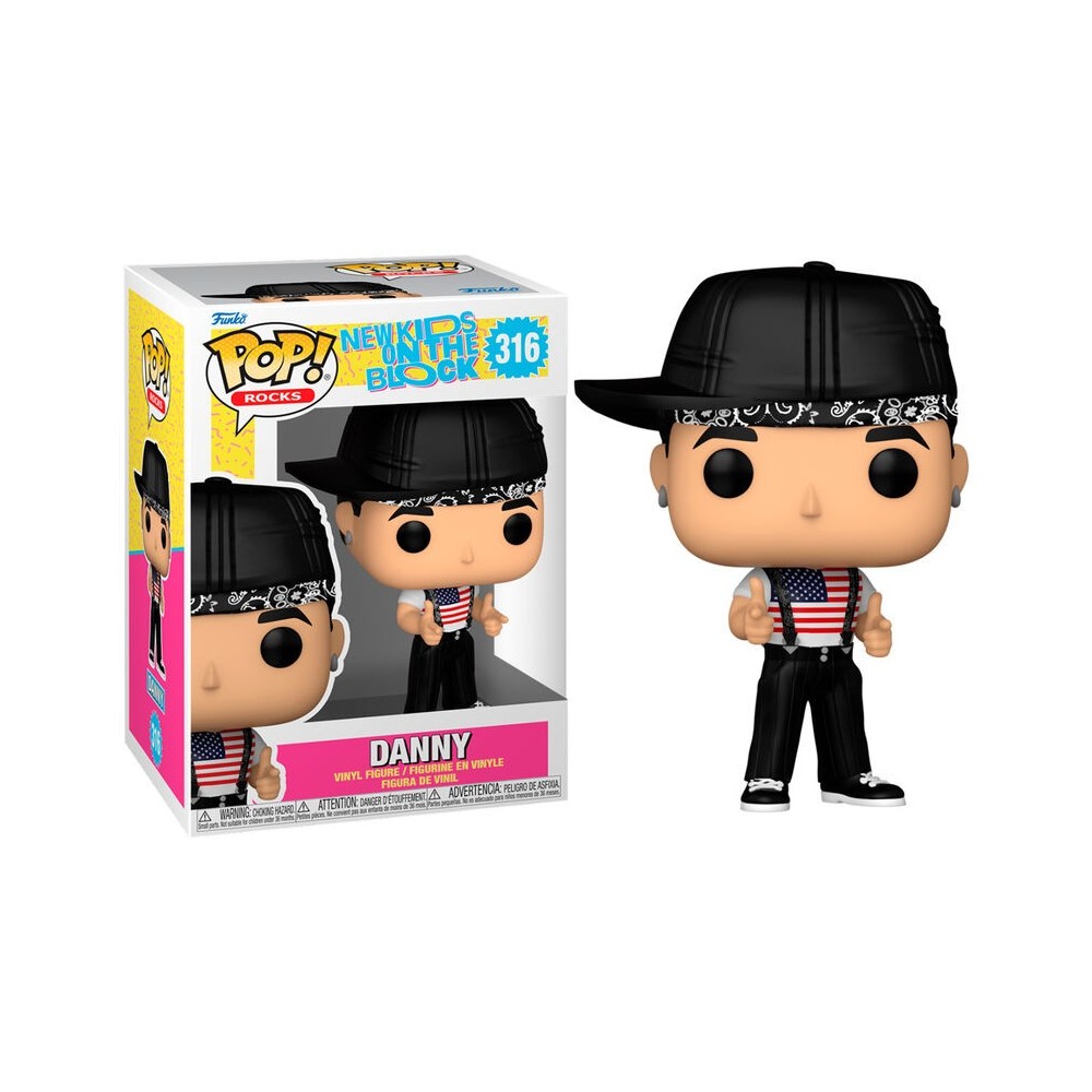 FUNKO POP! ROCKS NEW KIDS ON THE BLOCK DANNY BOBBLE HEAD KNOCKER FIGURE FUNKO