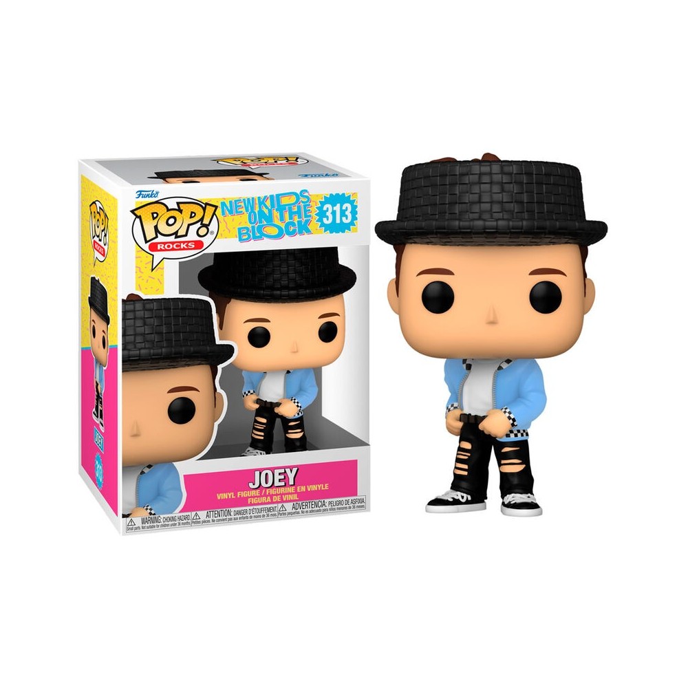 FUNKO POP! ROCKS NEW KIDS ON THE BLOCK JOEY BOBBLE HEAD KNOCKER FIGURE FUNKO
