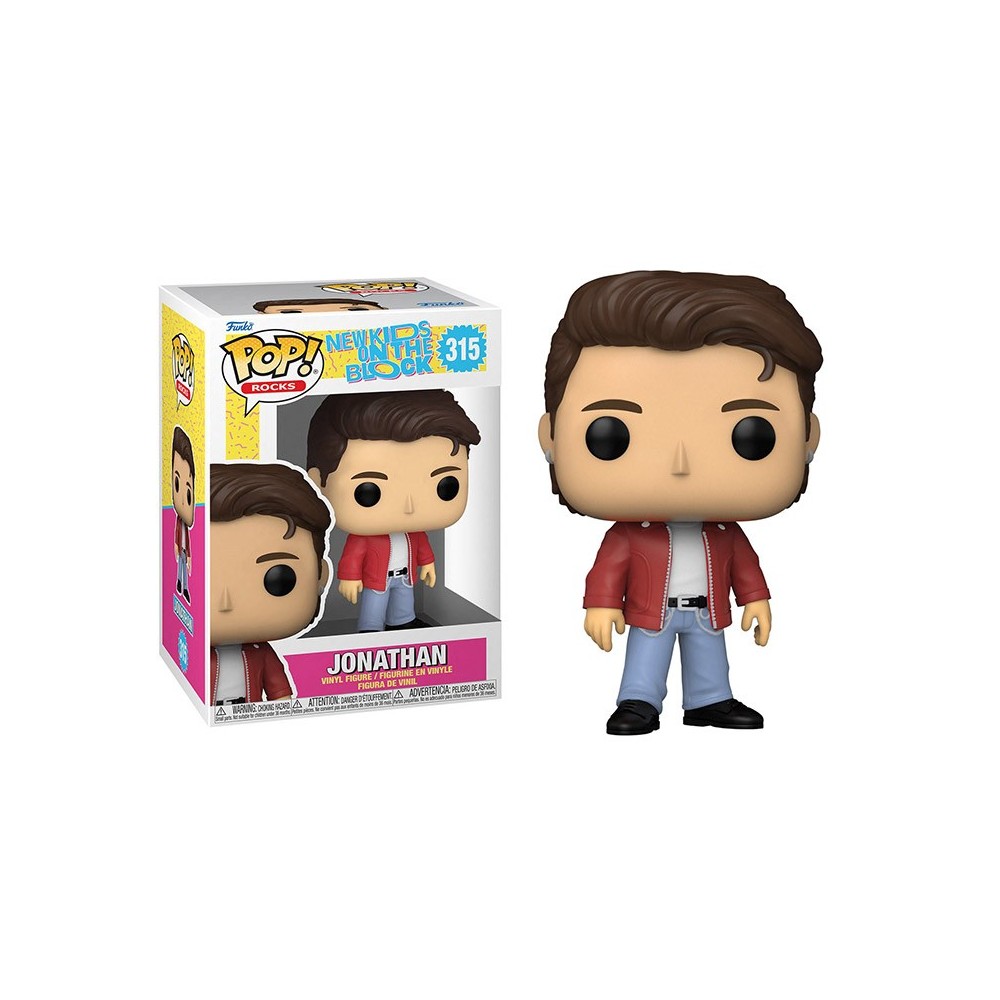 FUNKO POP! ROCKS NEW KIDS ON THE BLOCK JONATHAN BOBBLE HEAD KNOCKER FIGURE FUNKO