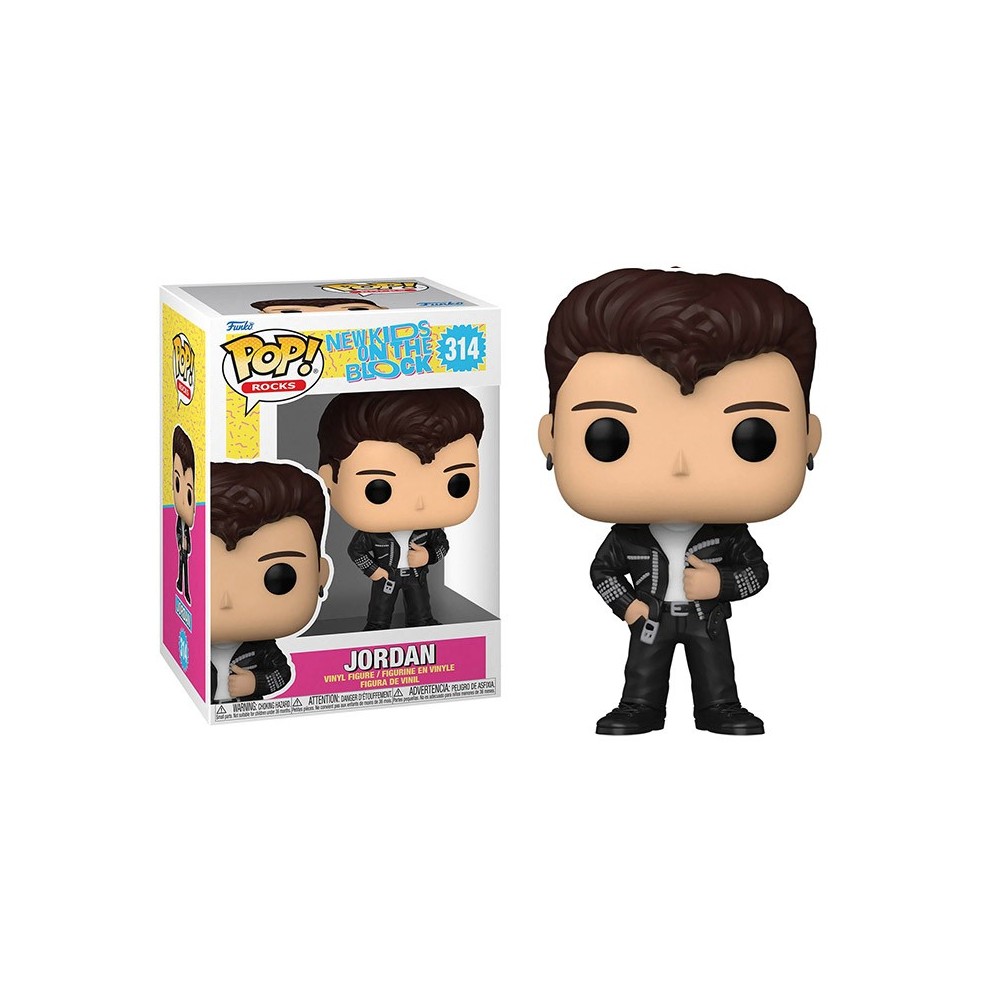 FUNKO POP! ROCKS NEW KIDS ON THE BLOCK JORDAN BOBBLE HEAD KNOCKER FIGURE FUNKO