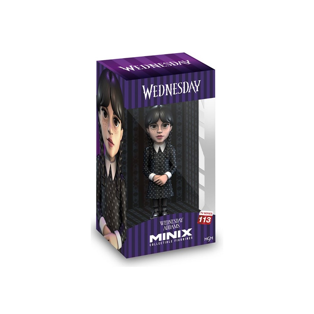 NOBLE COLLECTIONS WEDNESDAY ADDAMS MINIX COLLECTIBLE FIGURINE FIGURE
