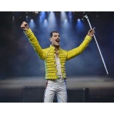 NECA QUEEN FREDDIE MERCURY YELLOW JACKET ACTION FIGURE