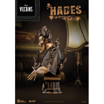 BEAST KINGDOM DISNEY VILLAINS HADES BUST STATUE FIGURE