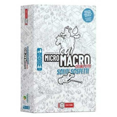 MS EDIZIONI MICROMACRO CRIME SCENE SOLITI SOSPETTI - ITALIAN BOARDGAME
