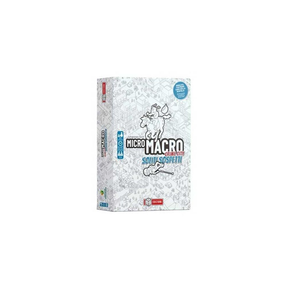 MICROMACRO CRIME SCENE SOLITI SOSPETTI - GIOCO DA TAVOLO ITALIANO MS EDIZIONI