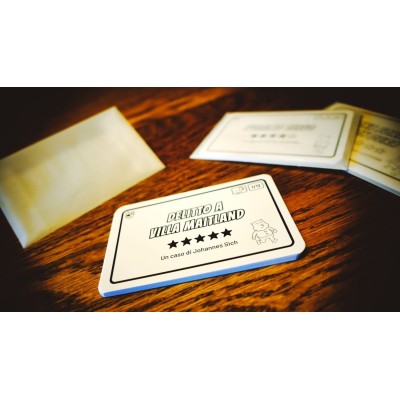 MS EDIZIONI MICROMACRO CRIME SCENE SOLITI SOSPETTI - ITALIAN BOARDGAME