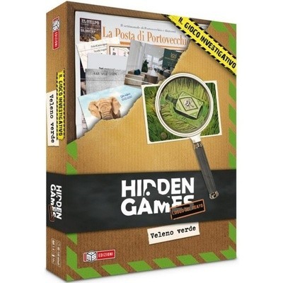 HIDDEN GAMES VELENO VERDE - GIOCO DA TAVOLO ITALIANO MS EDIZIONI