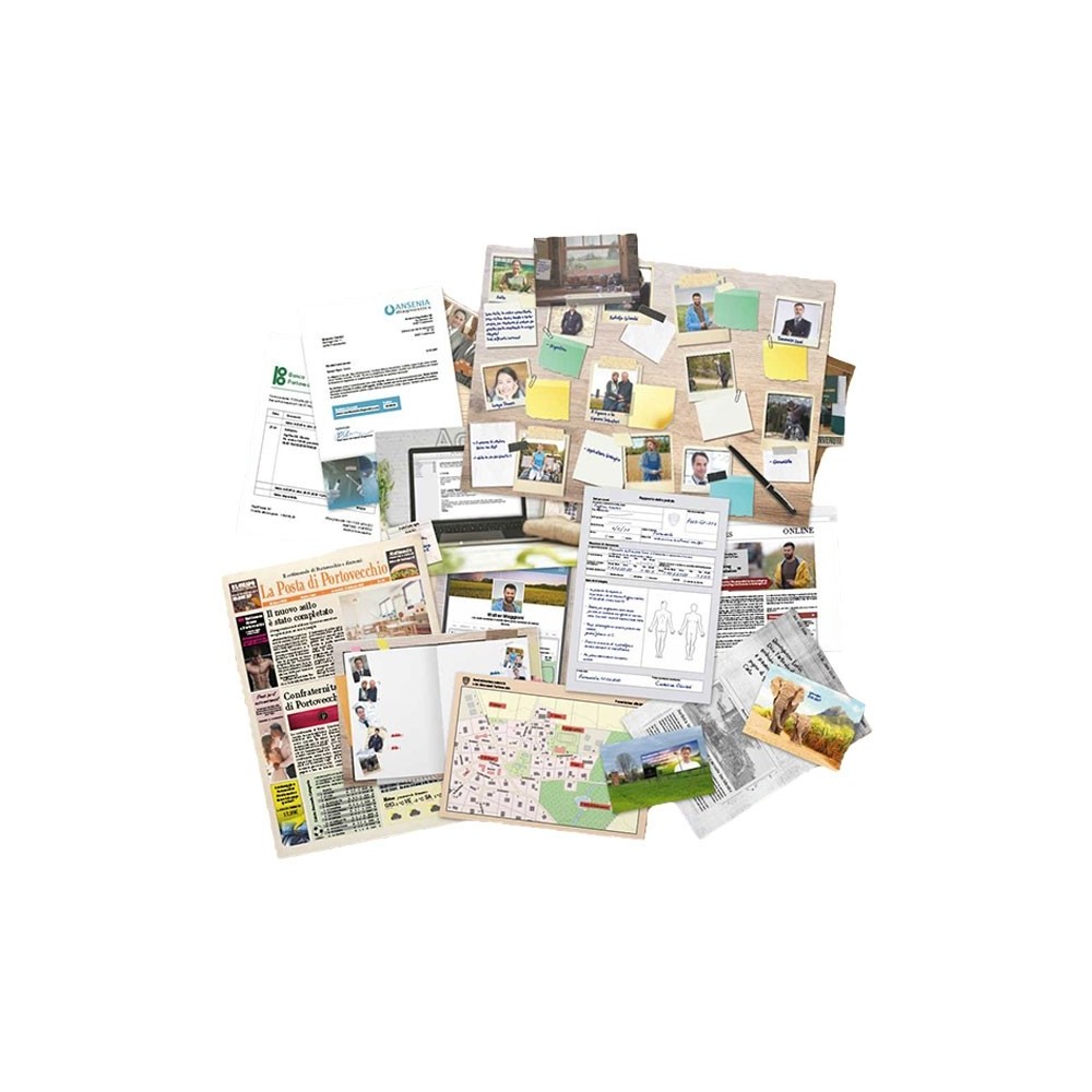 MS EDIZIONI HIDDEN GAMES VELENO VERDE - ITALIAN BOARDGAME