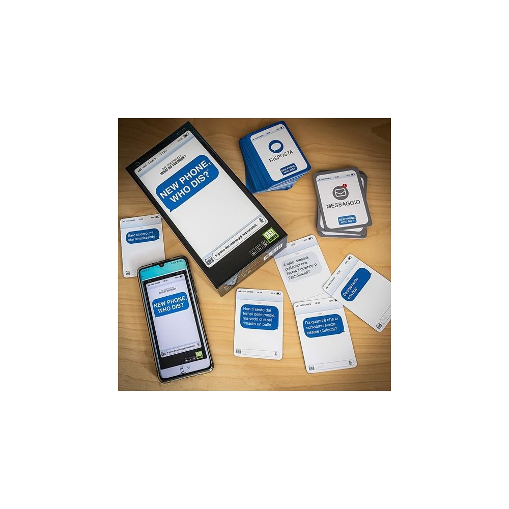 YAS! GAMES NEW PHONE WHO DIS? ITALIAN BOARDGAME