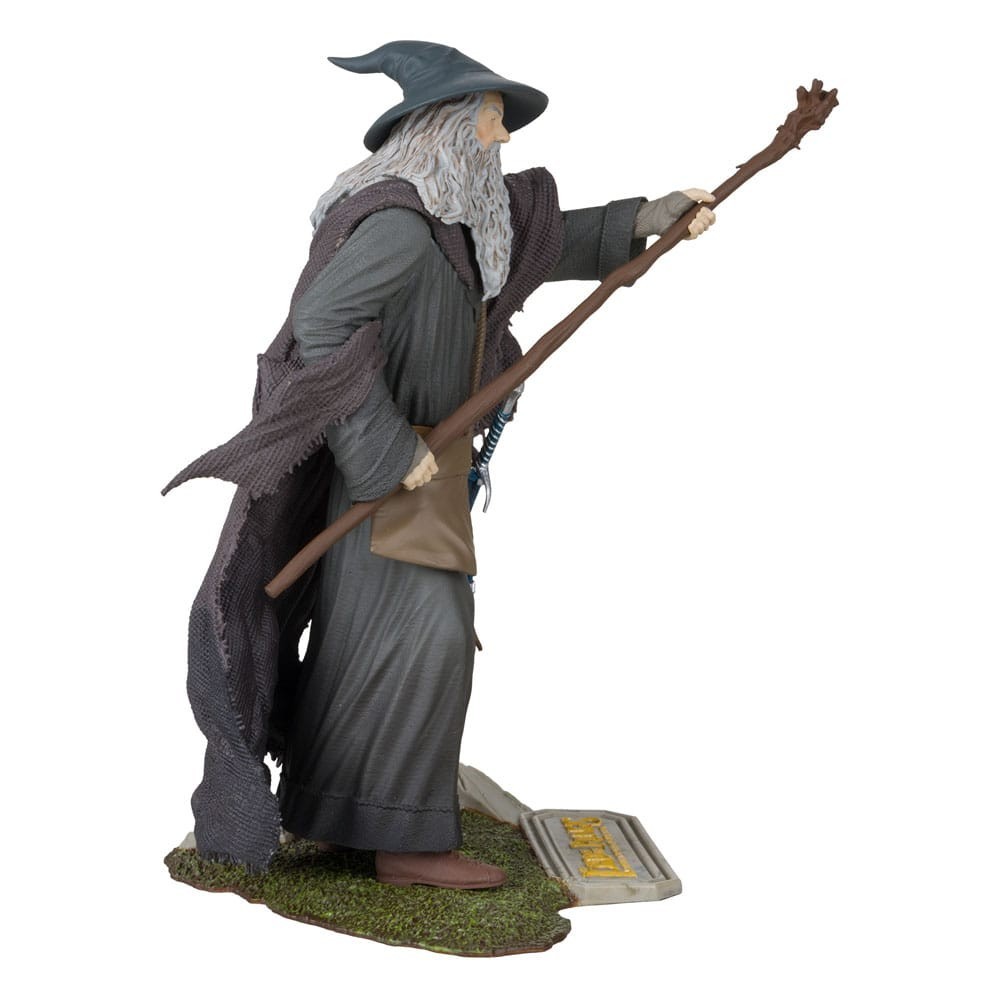 LORD OF THE RINGS GANDALF MOVIE MANIACS ACTION FIGURE MC FARLANE