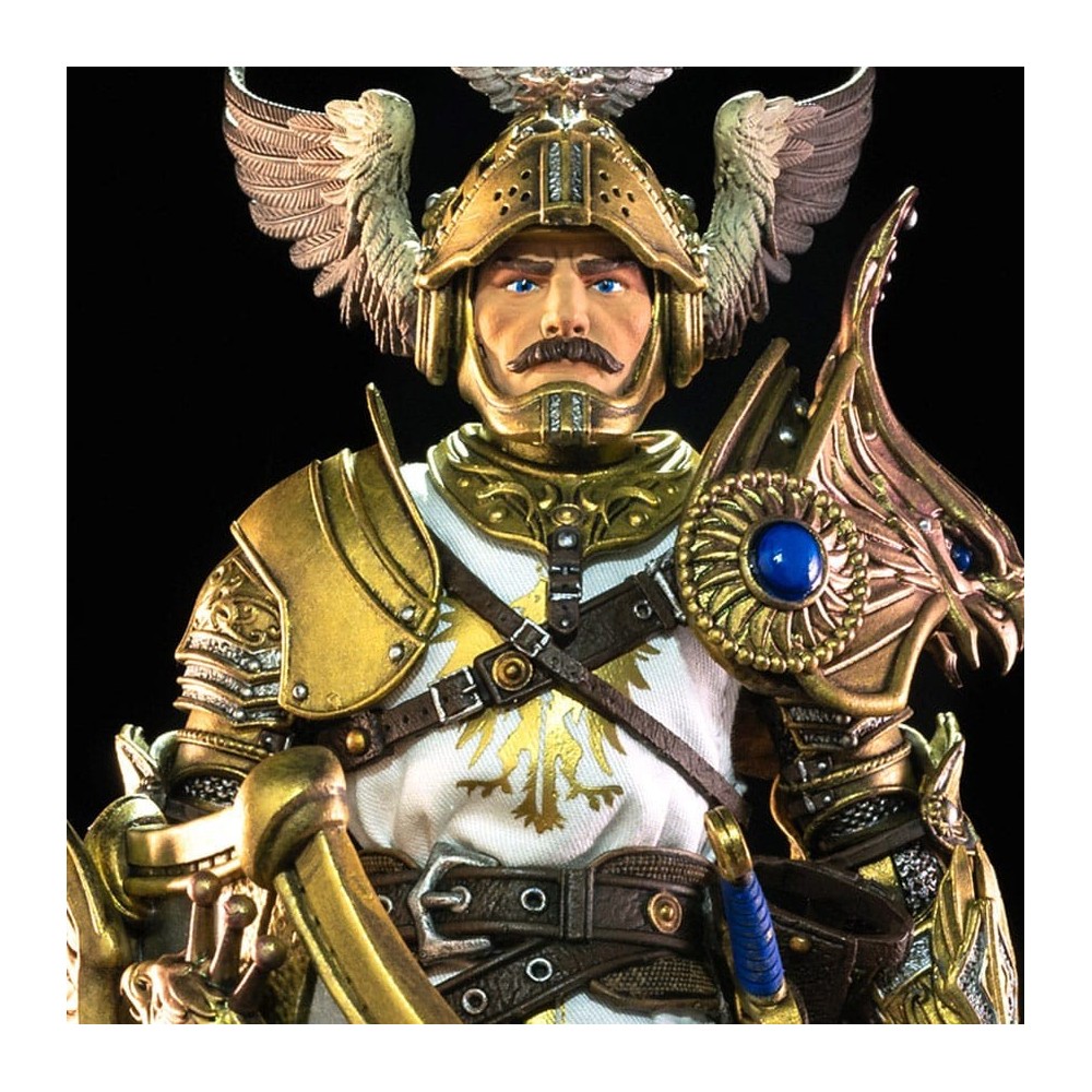 MYTHIC LEGIONS NECRONOMINUS SIR GIDEON HEAVENSBRAND ACTION FIGURE FOUR HORSEMEN TOYS