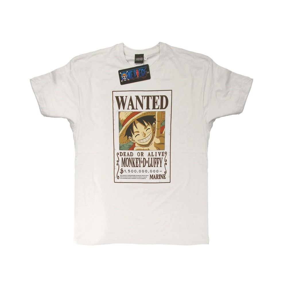 copy of T SHIRT ONE PIECE MONKEY D LUFFY WANTED