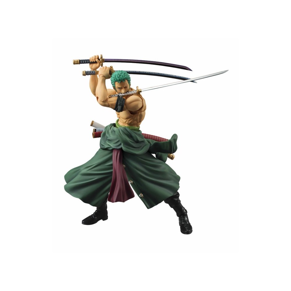 MEGAHOUSE ONE PIECE VARIABLE ACTION HEROES RORONOA ZORO ACTION FIGURE
