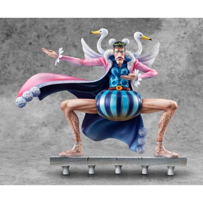ONE PIECE P.O.P. MR. TWO VON CLAY BENTHAM STATUA FIGURE MEGAHOUSE