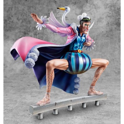 MEGAHOUSE ONE PIECE P.O.P. MR. TWO VON CLAY BENTHAM STATUE FIGURE
