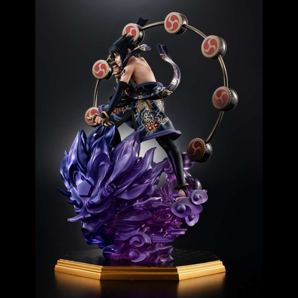 MEGAHOUSE NARUTO SHIPPUDEN SASUKE THUNDER GOD GEM STATUE FIGURE
