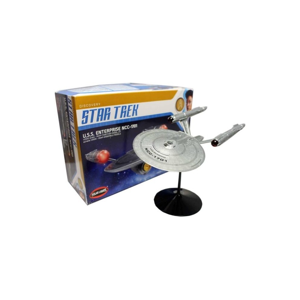 POLAR LIGHTS STAR TREK U.S.S. ENTERPRISE NCC-1701 1/2500 MODEL KIT