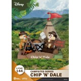 BEAST KINGDOM D-STAGE CAMPSITES SERIES CHIP 'N' DALE STATUE FIGURE DIORAMA