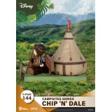 D-STAGE CAMPSITES SERIES CHIP 'N' DALE STATUA FIGURE DIORAMA BEAST KINGDOM