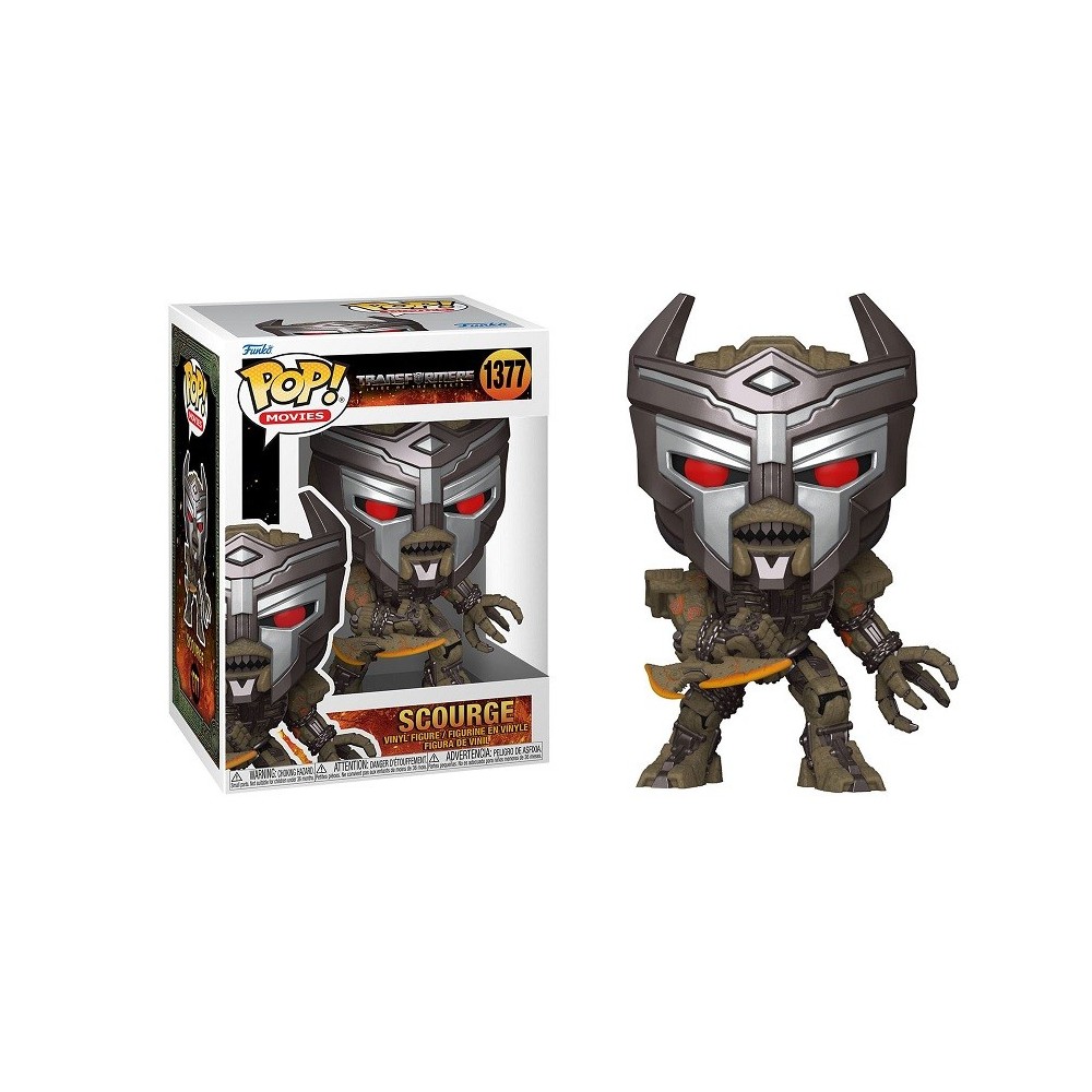 FUNKO FUNKO POP! TRANSFORMERS RISE OF THE BEASTS SCOURGE BOBBLE HEAD FIGURE